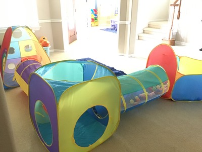 Image of a ball-pit and tube